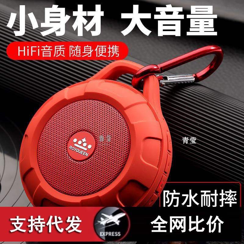 朗琴T350卡蓝牙小音箱无线迷你小型音响便携式超重低音炮青莹