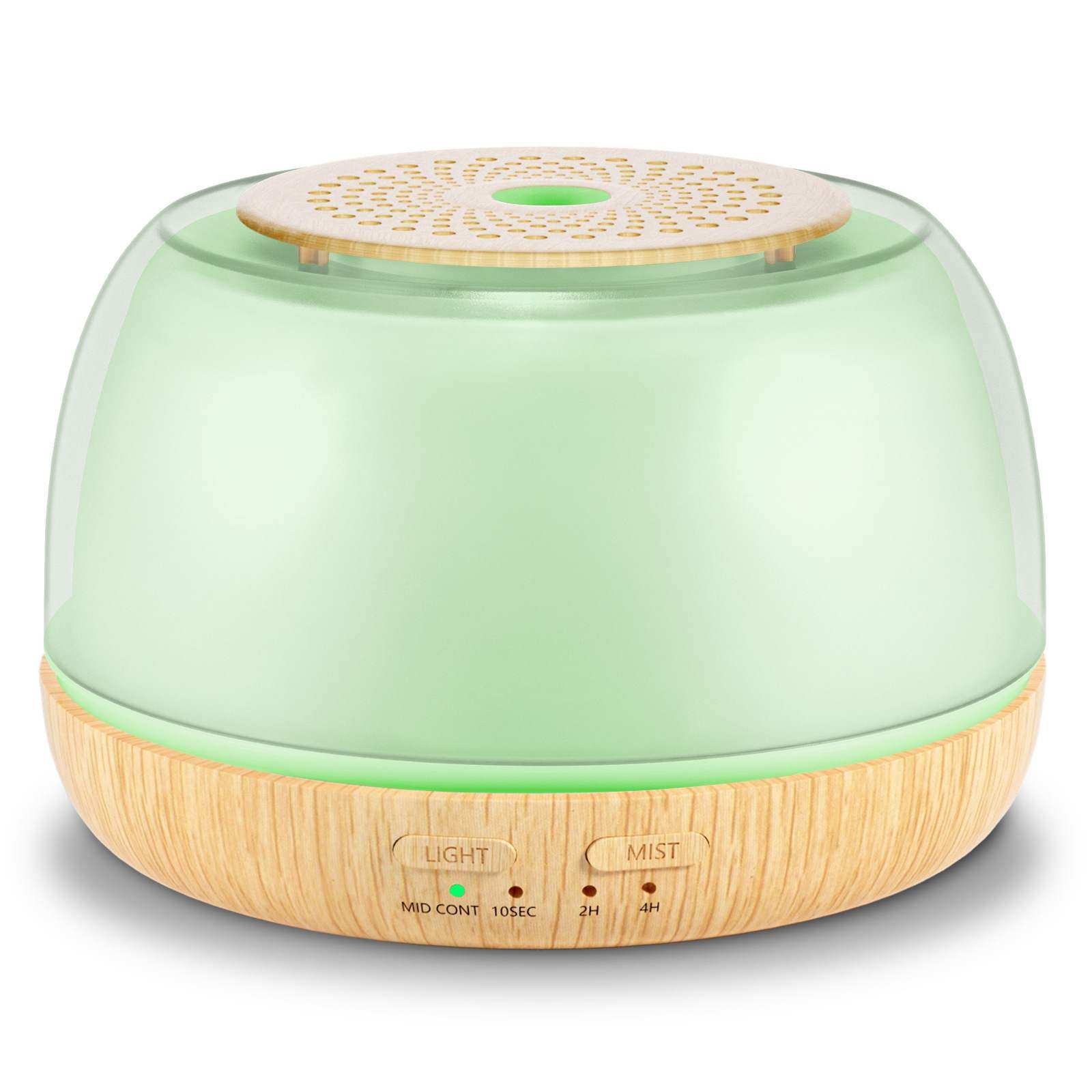 超声波香薰机促进睡眠桌面小型加湿器带夜灯静音精油扩散器