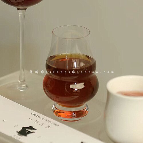 创意ins风透明玻璃葫芦形闻香杯