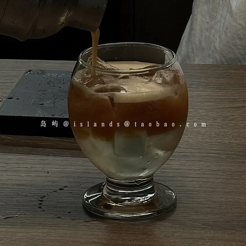 创意矮脚玻璃鸡尾酒杯