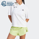 POLO衫 Adidas 女士简约印花运动短袖 新款 IA3160 阿迪达斯正品