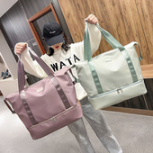 旅行包女超大容量待产包手提拉杆箱行李包轻便2023新款 短途收纳袋