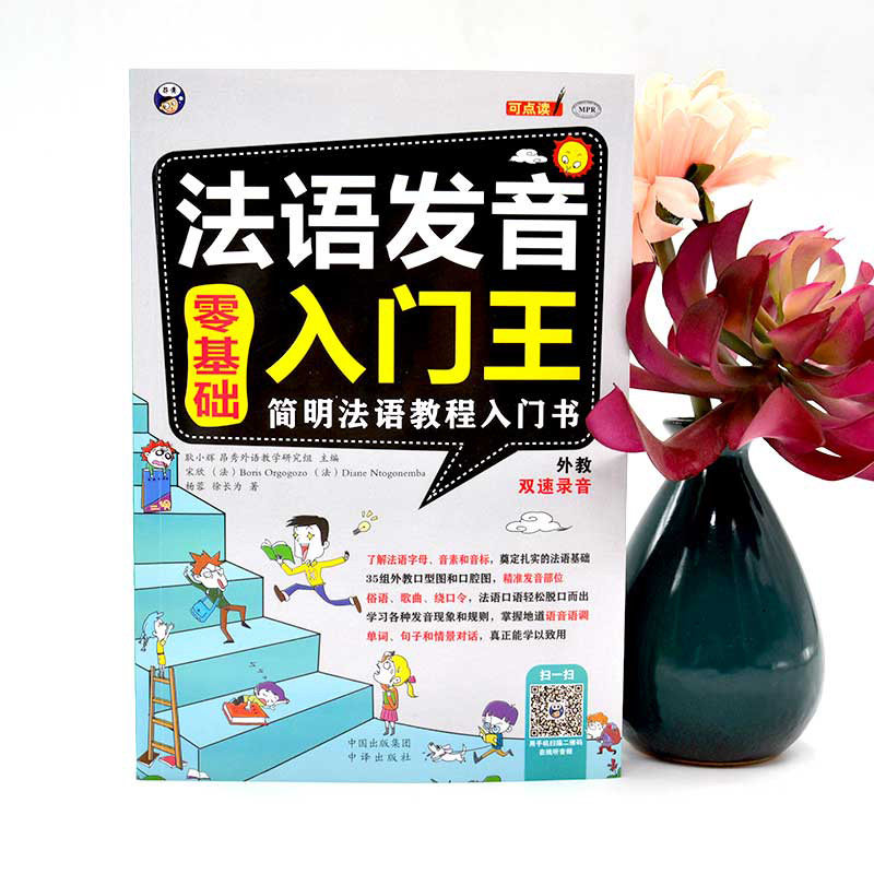 法语发音入门王 法语自学入门教材 音标 口语 词汇 语法 零基础法语书籍 简明法语教程 大学法语简明教程 速成韩国语 法语语法全解图片