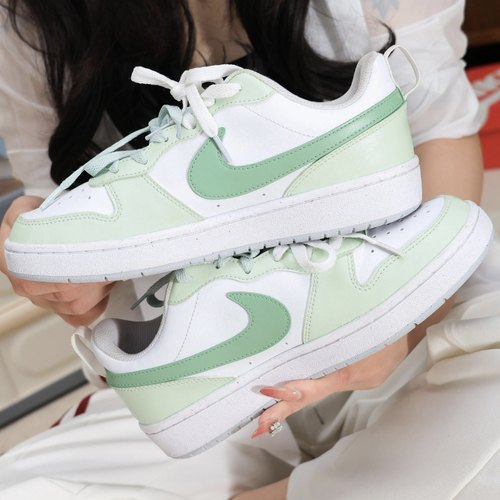 【定制球鞋】 Nike Court Borough薄荷奶绿  清新 耐磨 低帮 板鞋