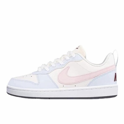 【定制球鞋】 Nike Court Borough 海盐奶泡 少女低帮板鞋DV5456
