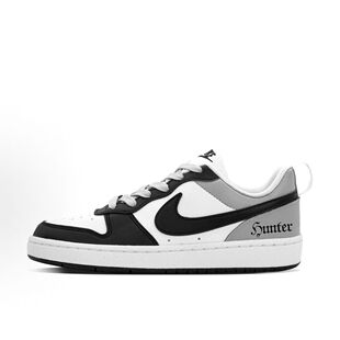 【定制球鞋】Nike Court Borough暴力灰  少女低帮 板鞋DV5456