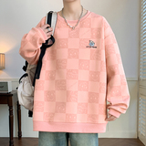 大码春季卫衣休闲时尚卡通圆领，男装卫衣，星座208-1