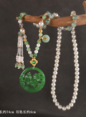 新中式古风璎珞短项链