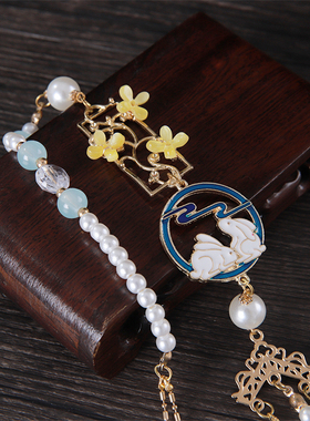 新中式宫绦古风腰间玉佩流苏腰坠