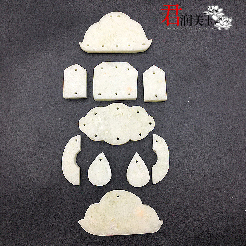 玉风铃组佩雪花汉服禁步流苏