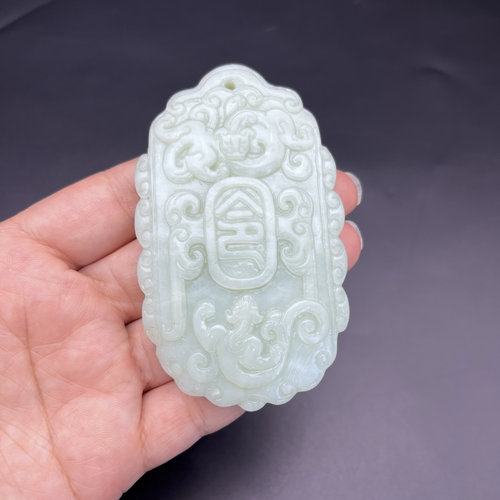 仿古雕刻玉牌玉坠腰牌毛衣坠