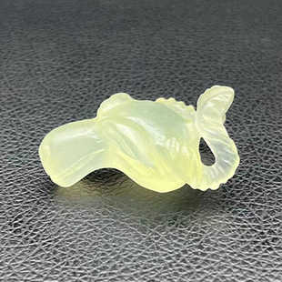 岫玉羊头吊坠挂件冰透立体雕刻洋洋如意玉佩玉坠小摆件把玩件腰佩