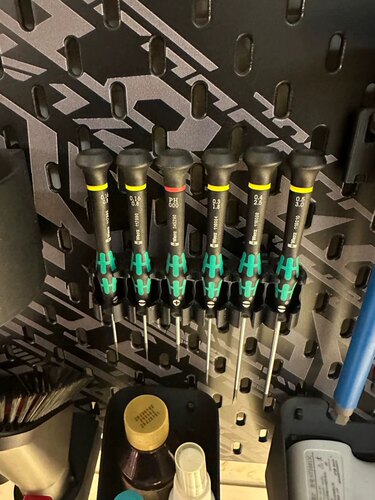 适用宜家SKADIS 宜家洞洞板配件 Were Kraftform 微型螺丝刀支架