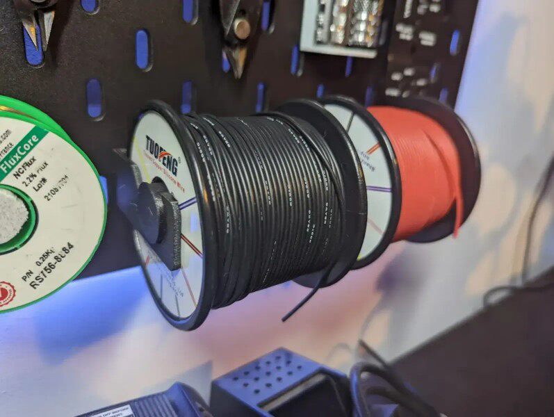 适用宜家SKADIS 斯考迪斯 宜家洞洞板配件 电线支架