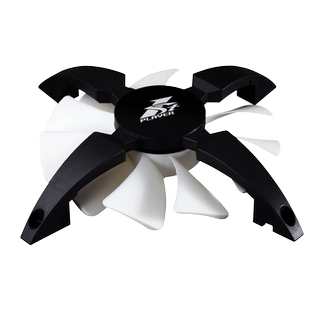 新品|首席玩家蒸汽朋克PRO机箱风扇12CM散热ECO水冷风扇 反置悬挂