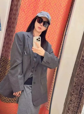 小晖诱货 WELLDONE POLYESTER RAYON圆标西装