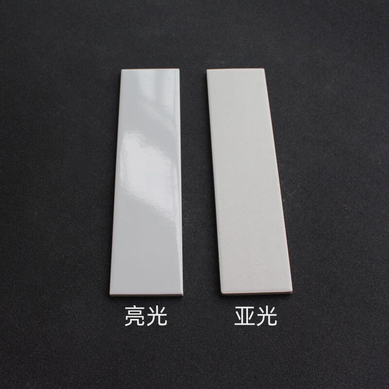 60*240纯白长条釉面砖外墙图片