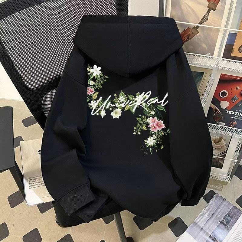 女童设计感字母印花连帽卫衣2025新款中大童宽松百搭秋冬加绒外套,童装/婴儿装/亲子装,卫衣/绒衫,淘宝优惠券,粉丝福利购,淘宝优惠卷