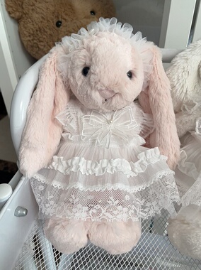 甜心么么邦尼兔18cm31cm36cm51cm自制娃衣着替裙子（不含兔子）