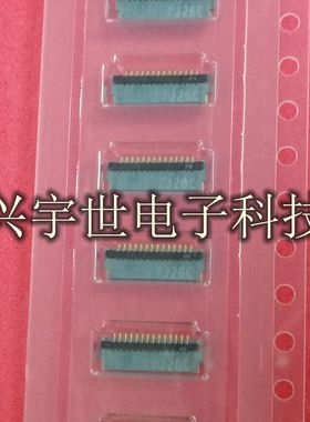 OK-F501-14325 0.5mm间距14pin翻盖前插后锁连接器原装现货