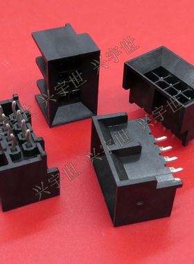 44432-0801 0444320801 3.0mm间距8pin双排直插针molex原装连接器