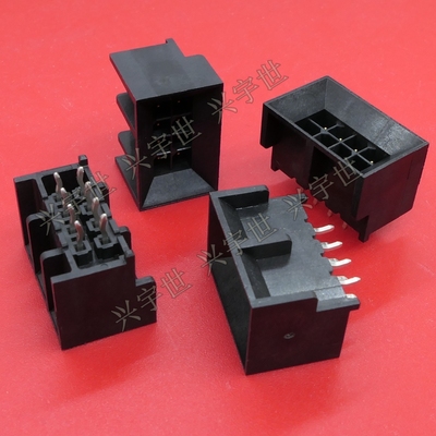 44432-0801 0444320801 3.0mm间距8pin双排直插针molex原装连接器