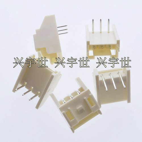 S03B-XASS-1N-BN 2.5mm间距针座3pin卧贴弯针 原装JST连接器现货