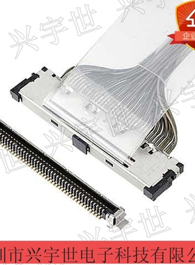 20439-050E-12 20439-050E 原装IPEX爱佩顿品牌连接器50pin0.5MM