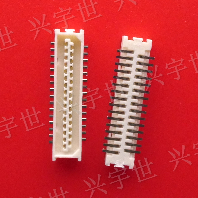 DF9A-51P-1V HRS连接器51pin1mm带定位柱 无焊片