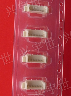 12505WS-06(P) 1.25MM间距6pin针座连接器立贴 全新原装现货