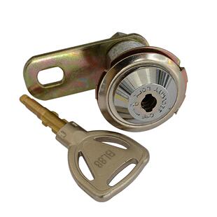 T字锁游戏机门锁长门锁27MM游艺机钥匙通开同号锁游戏机杂号门锁