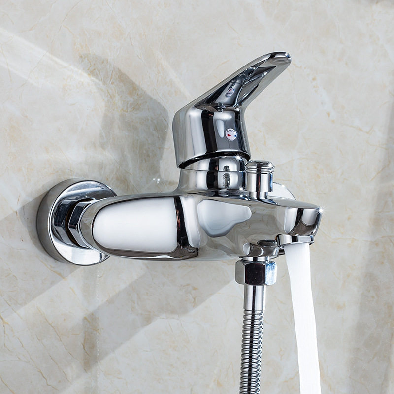 天王卫浴家用浴室卫生间新款 新宝石三联龙头 浴缸龙头冷热混水阀