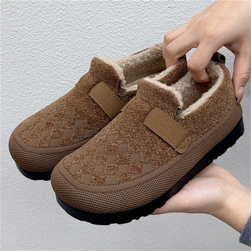 冬季保暖棉鞋毛毛鞋妈妈鞋