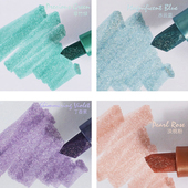 笔下银河星河细闪手帐金属荧光笔闪光笔绘画学生重点标记莫兰迪色