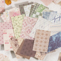 Flower-like Paper Language material: This lightweight paper is tear-off and features retro patterns. It is a diy background decoration base paper for handbooks thumbnail 6