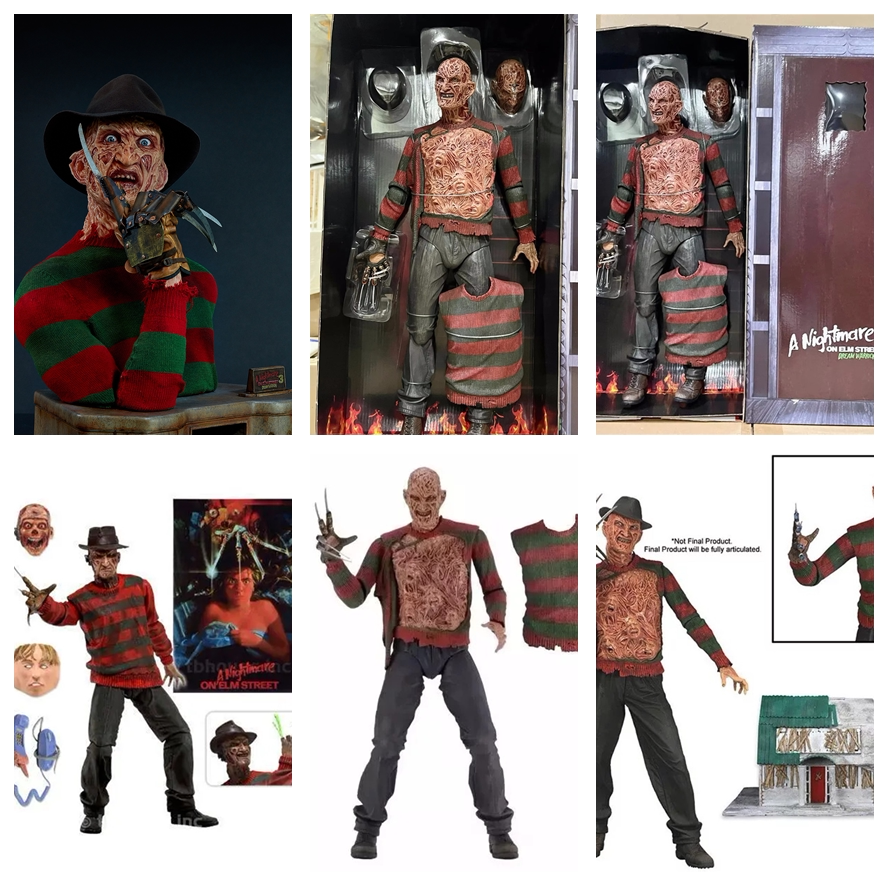 静态寿屋 horror美少女弗莱迪大战杰森 人偶恐怖电影手办摆件模型