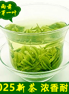 信阳毛尖2025新茶雨前茶特级一芽一叶茶叶绿茶浓香型散装春茶500g