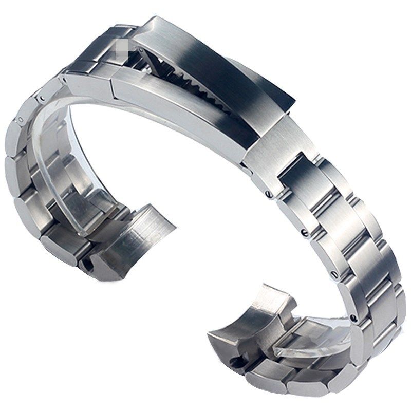 实心精钢表带适配劳力士蚝式鬼王水鬼三珠不锈钢手表链20 21mm,手表,配件,淘宝优惠券,粉丝福利购,淘宝优惠卷