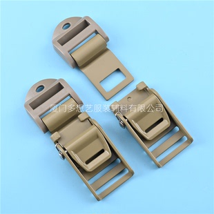 25MM铝合金战术背囊快拆扣450U军绿目字扣插扣背包扣