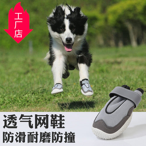 新款新品鞋耐磨透气大狗鞋子欧美热销宠物用品宠物鞋子HCPET/华创