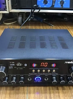 G-SEN/USBV100定压功放 2分区蓝牙定压功放 USB收音 广播系统功放