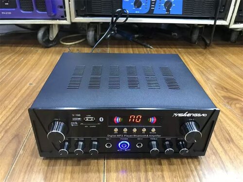 G-SEN/USBV100定压功放 2分区蓝牙定压功放 USB收音 广播系统功放