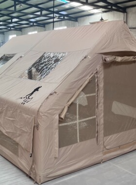 户外便携12平600D牛津布林中小屋防潮防晒防水大空间户外露营防风