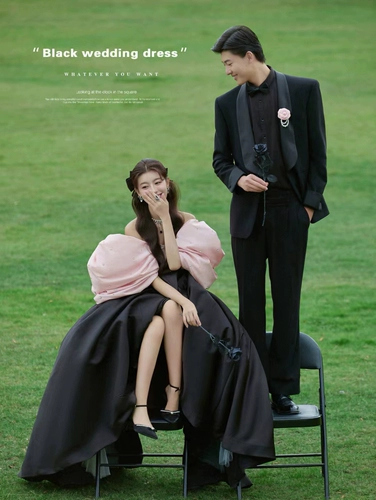 Реквизит для фотографии, топ без лямок для влюбленных, розовое свадебное платье, в корейском стиле