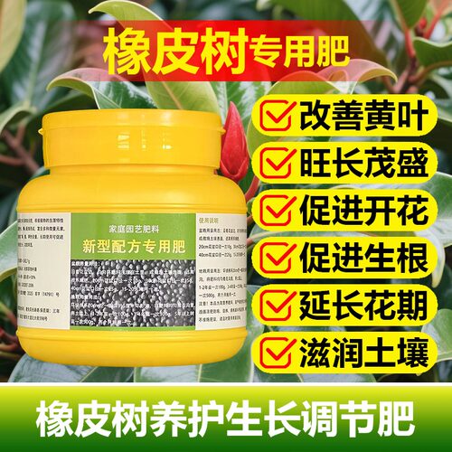 橡皮树专用肥料花叶橡皮树四季常青黑金刚橡皮树营养液盆栽叶面肥