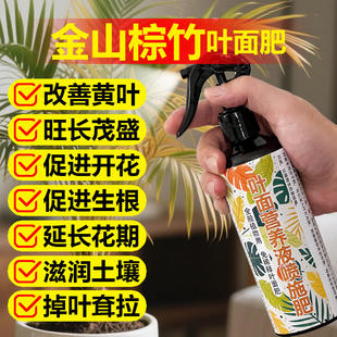 金山棕竹专用肥料种植养殖花盆栽营养土专用土养护营养液叶面肥料