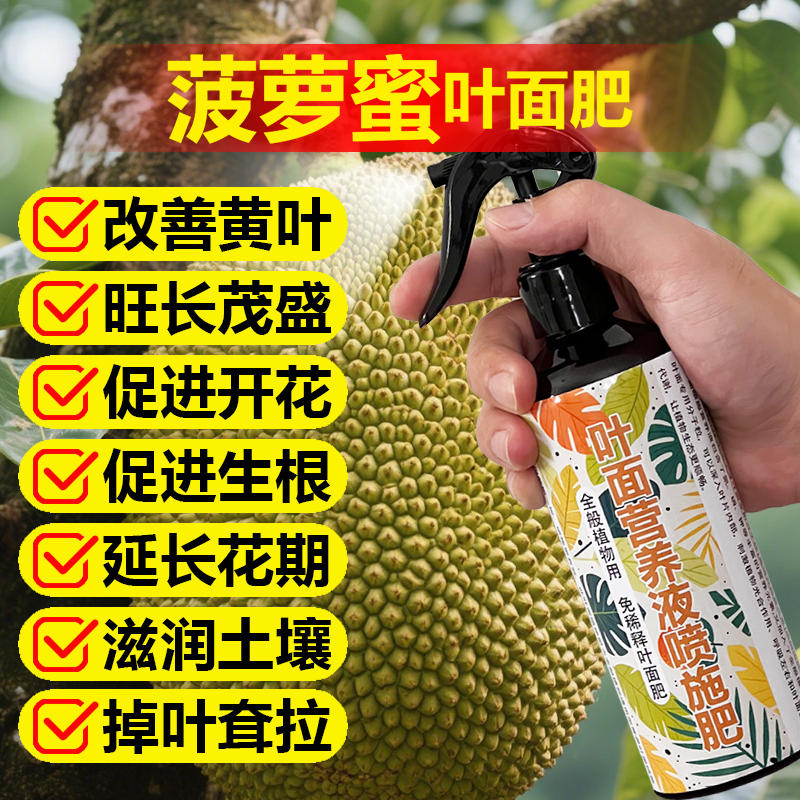 菠萝蜜专用肥料盆栽种植果树苗营养液氮磷钾颗粒缓释浓缩有机肥料