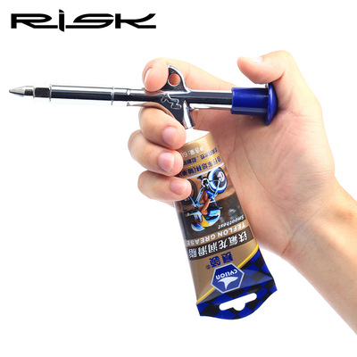 KENWAY山地自行车花鼓上油黄油枪 铁氟龙润滑脂注射器上油工具