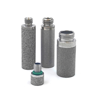 定制316外螺纹 微米级气体扩散分布器M5*0.8不锈钢粉末烧结透气滤