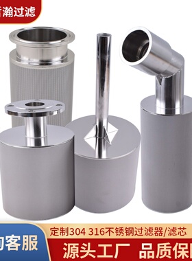 定制64 91卡盘气体粉尘过滤网 真空上料机双锥干燥机烧结网呼吸器